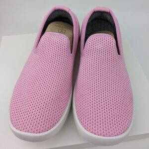 Allbirds Women's Pink Tree Loungers Slip-On Shoes Buoyant Pink (Blizzard Sole) 8